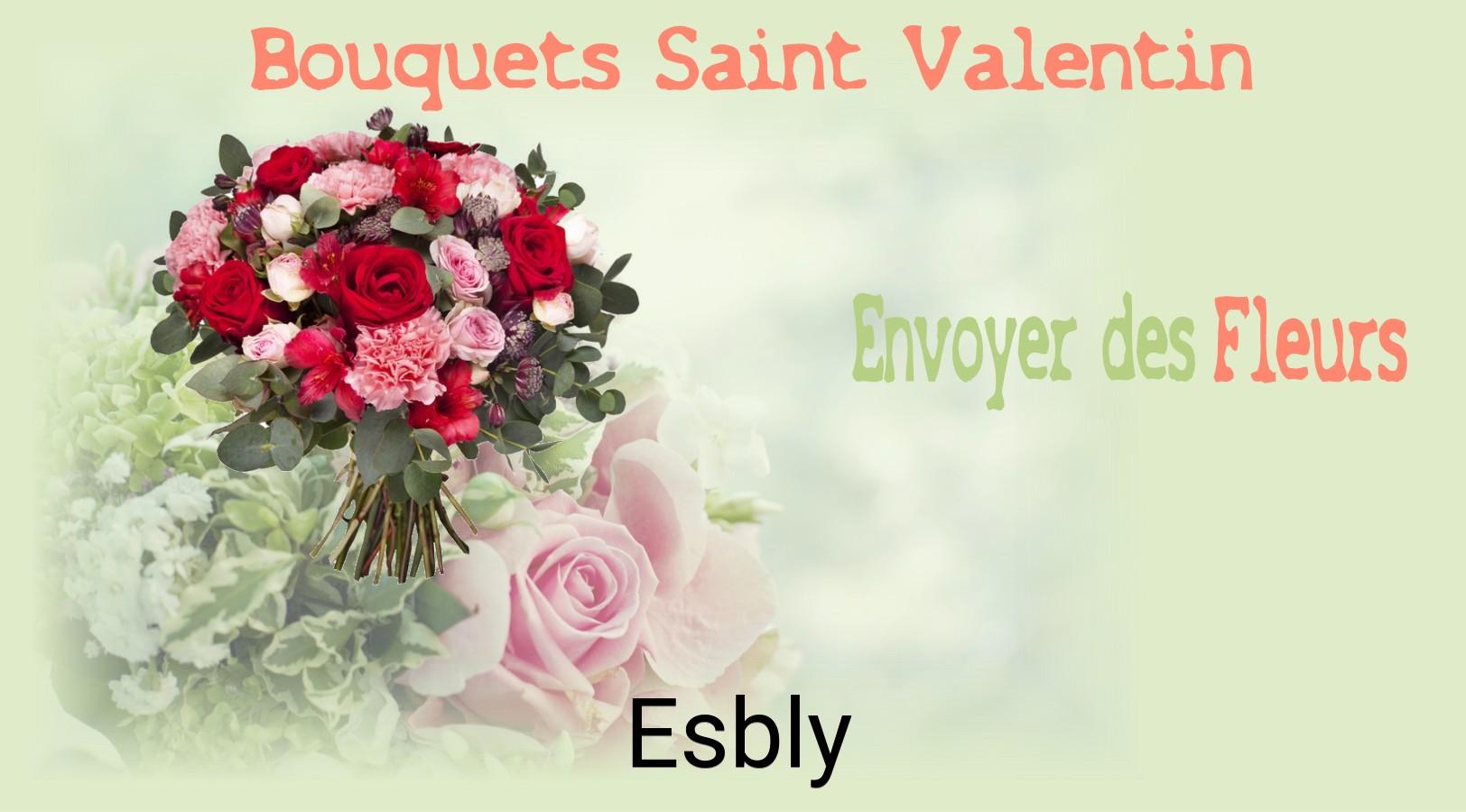 Roses de Saint-Valentin livrées à Esbly